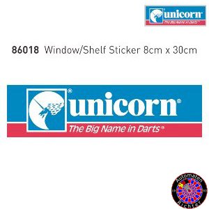 Unicorn Fenster Aufkleber